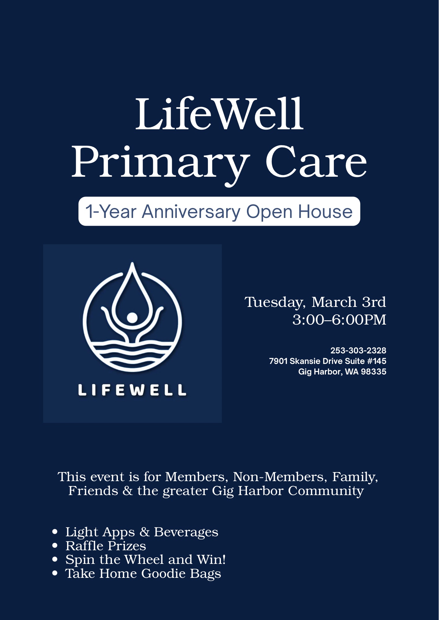 🎉 LifeWell Primary Care is Turning ONE! 🎉