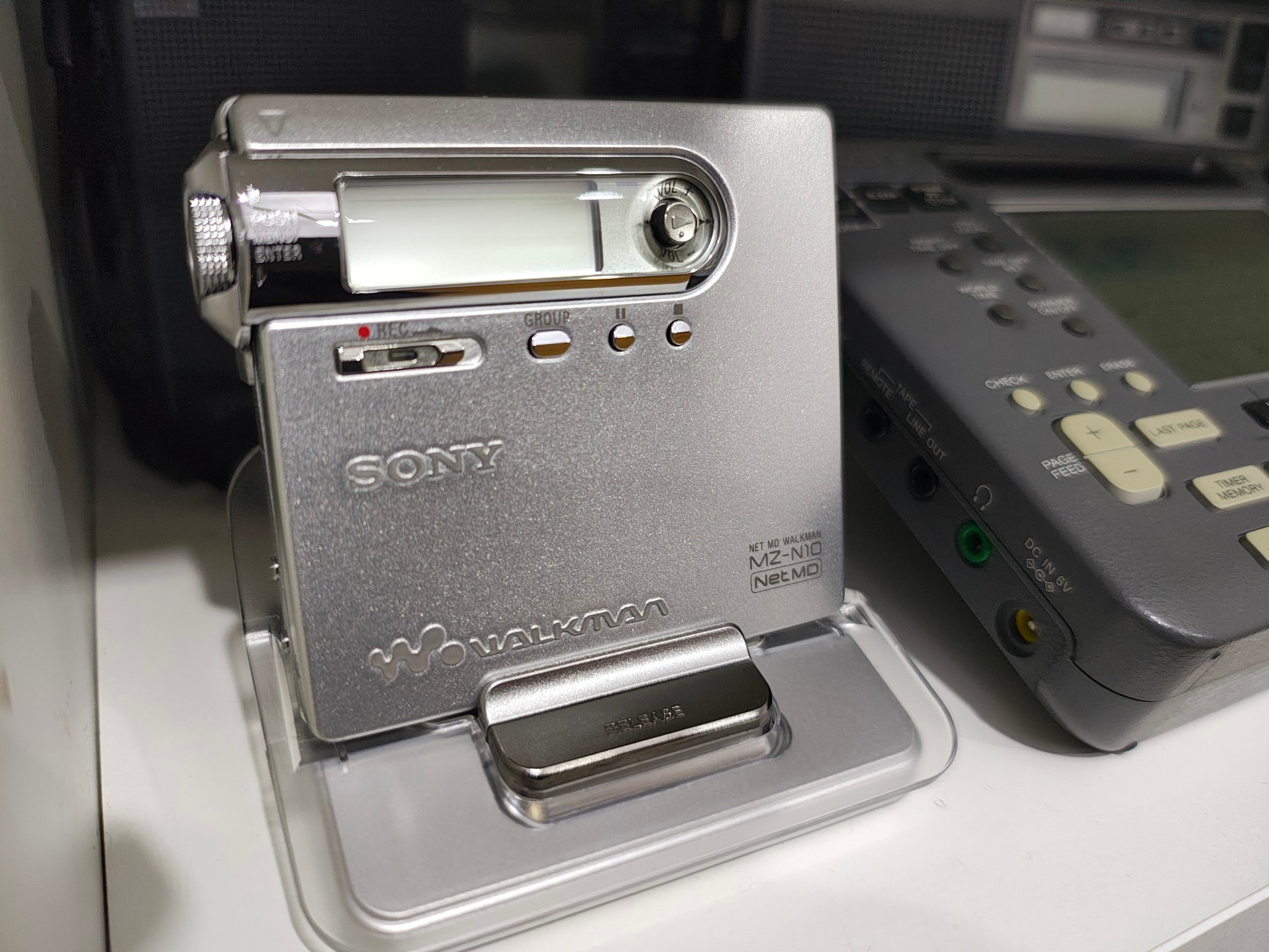 How to fix Sony MZ-N10 with constant 'PC MD' error