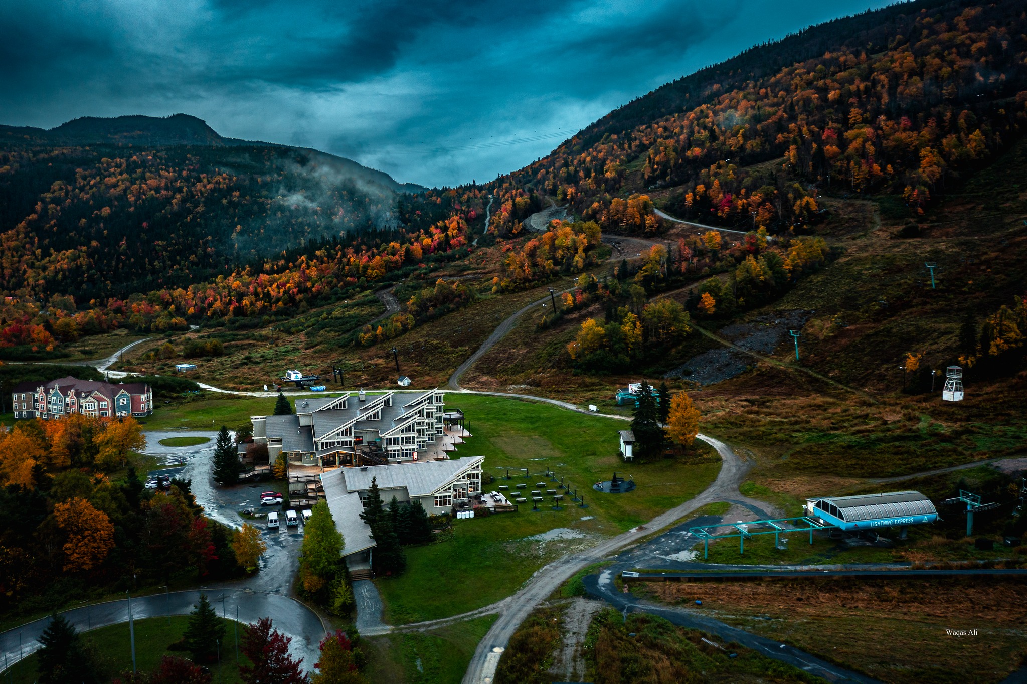 Waqas_photography1 - When fall meets the blue hour, the world forgets ...