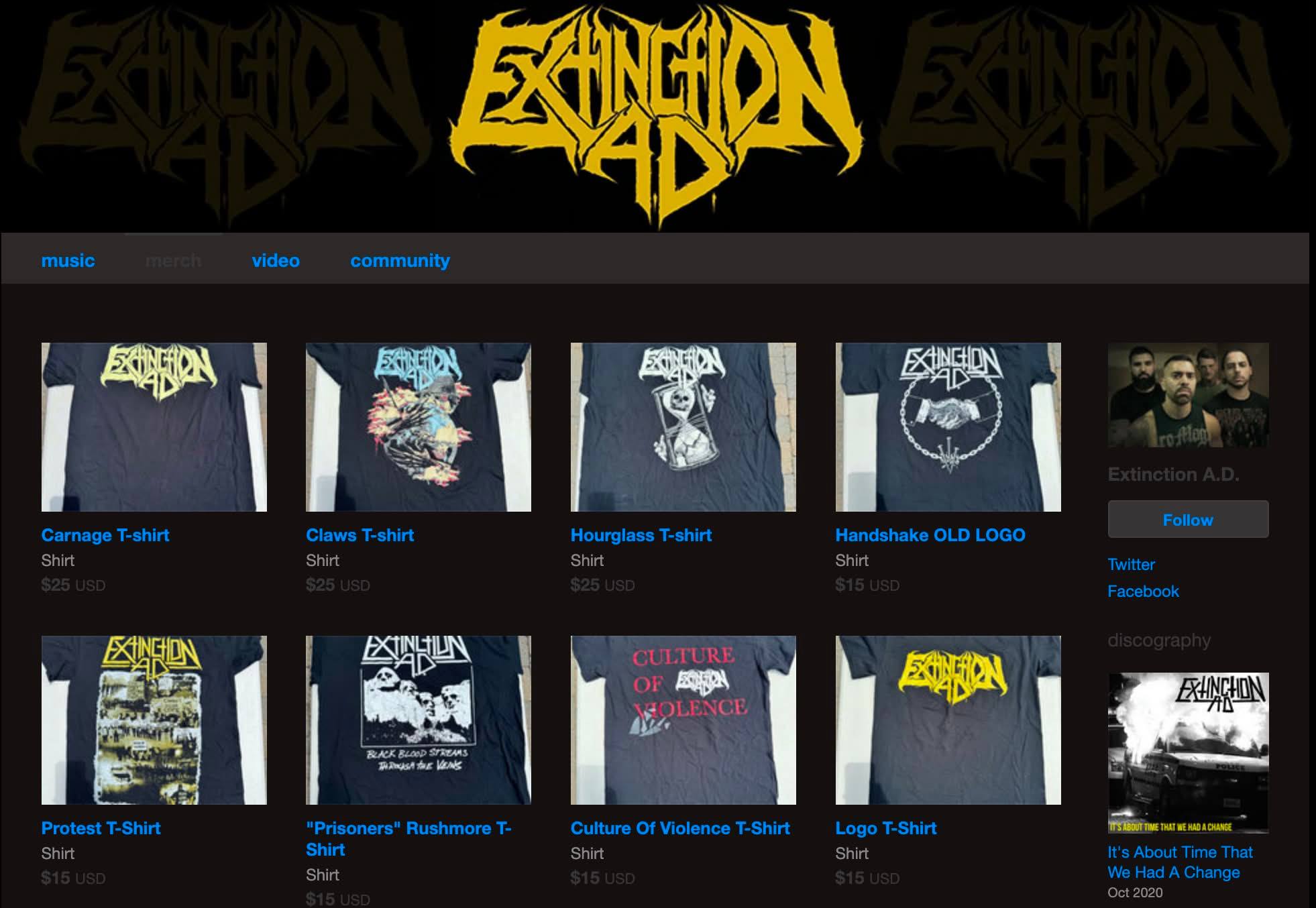 Extinction A.D. (@ExtinctionAD) • Facebook