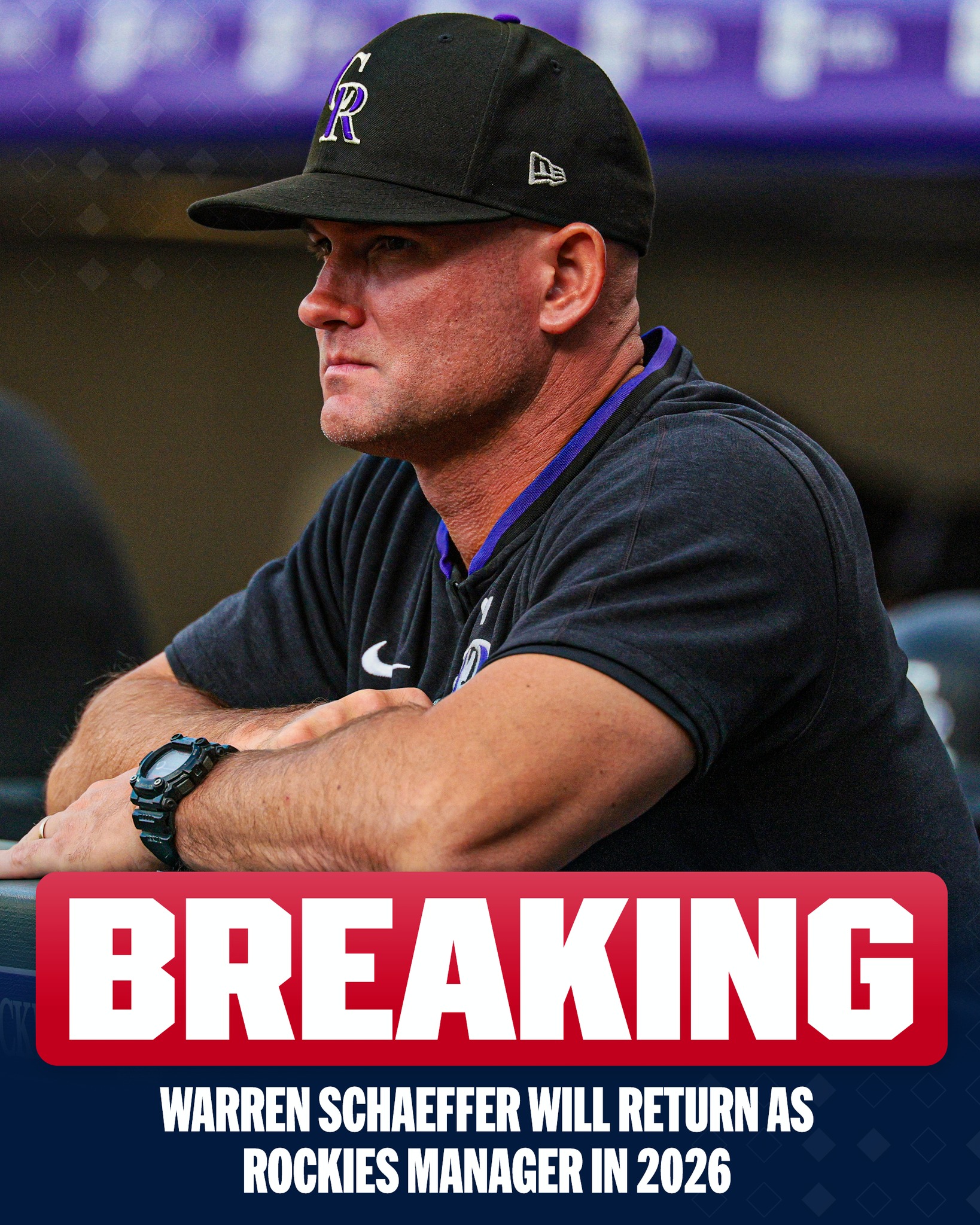 MLB - Rockies are removing interim tag and officially... | Facebook