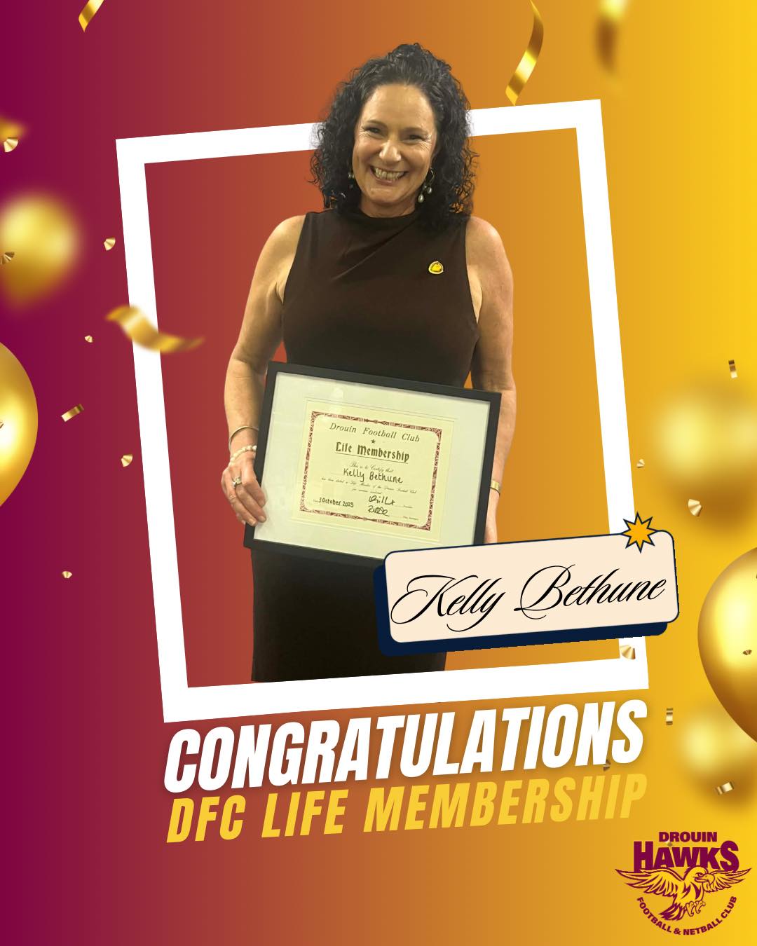 🌟 CONGRATULATIONS... - Drouin Football and Netball Clubs | Facebook