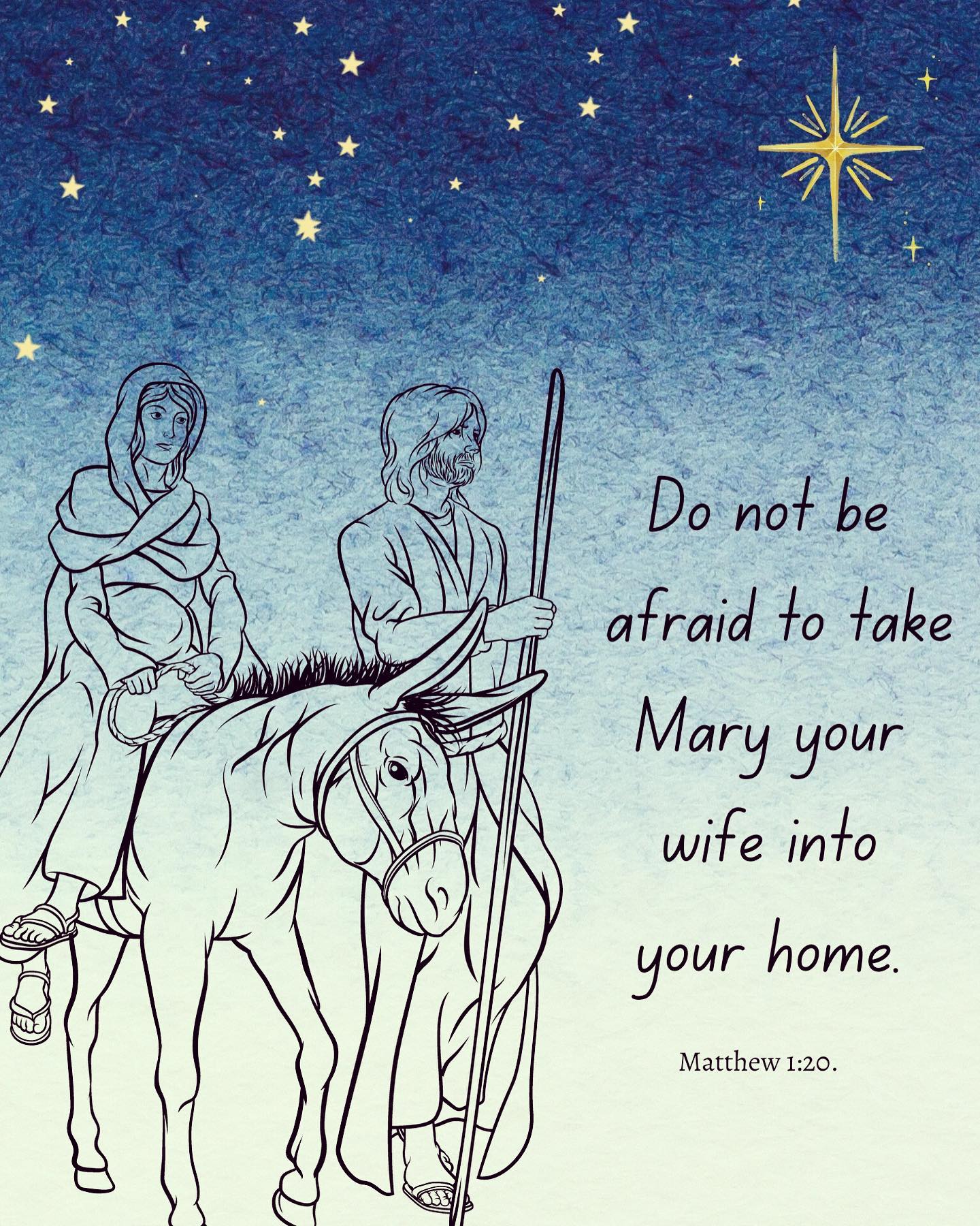 JSHCreativeStudio - When, behold, the angel of the Lord appeared to him ...