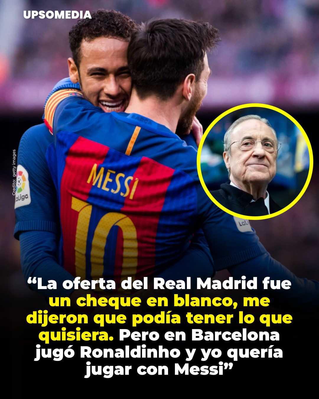 Cracks - 🗣️Neymar: “La oferta del Real Madrid fue un cheque en blanco ...