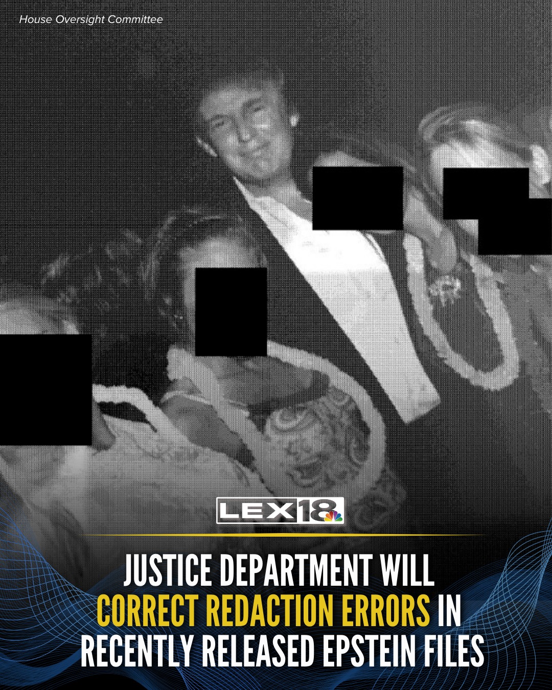 LEX - The Department of Justice is now agreeing to correct redaction ...