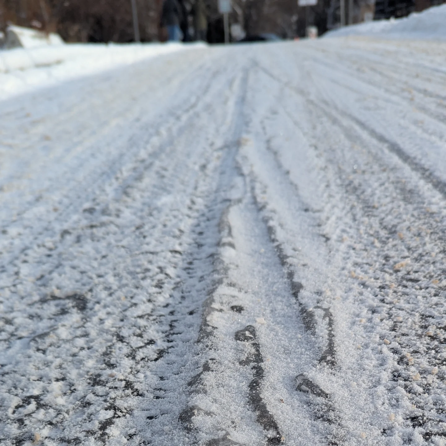 Bike Edmonton - Ice ruts make for diabolical winter... | Facebook