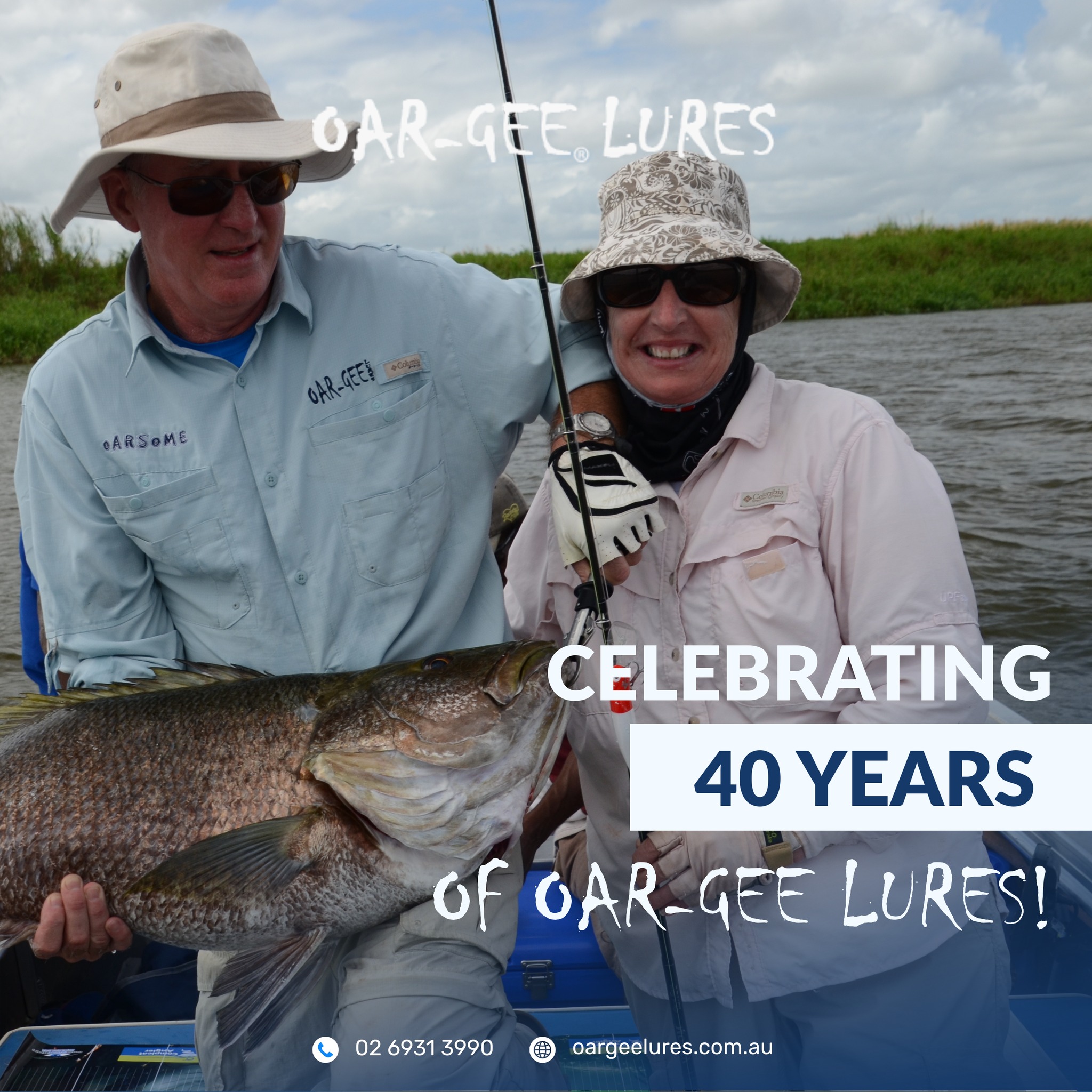Oar-Gee Lures - 🎣 Celebrating 40 Years of Oar-Gee Lures... | Facebook