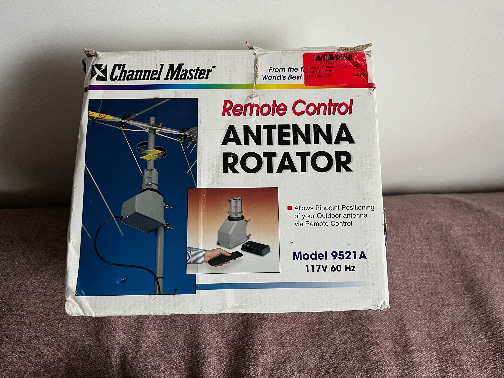 Channel Master Remote Satellite Antenna Rotator 9521A - Antennas ...