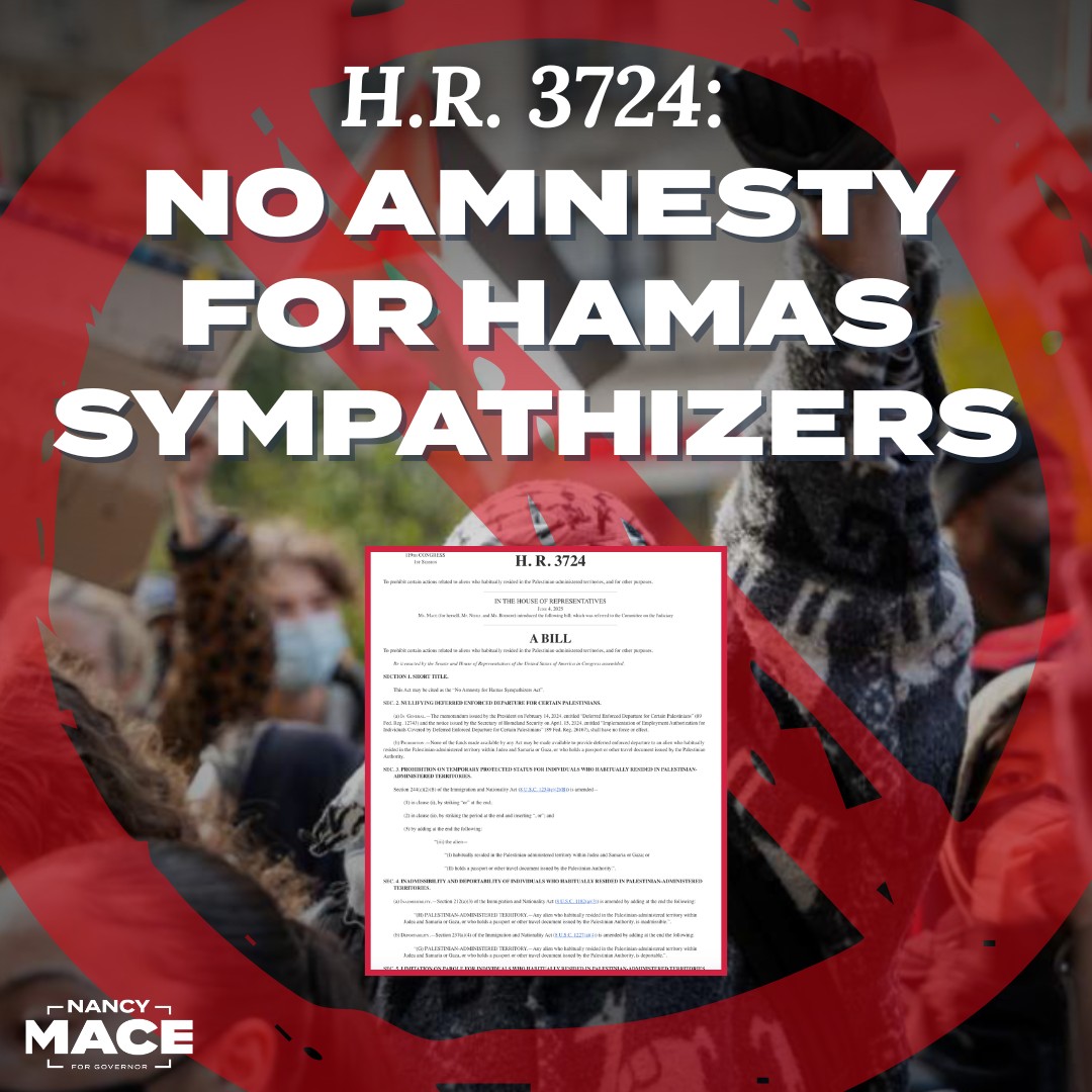 Nancy - Hamas is a designated terrorist organization. Supporting ...