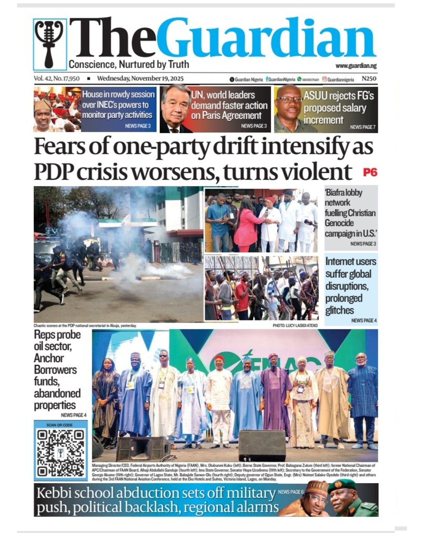 These are the headlines in today’s... - Guardian Nigeria | Facebook