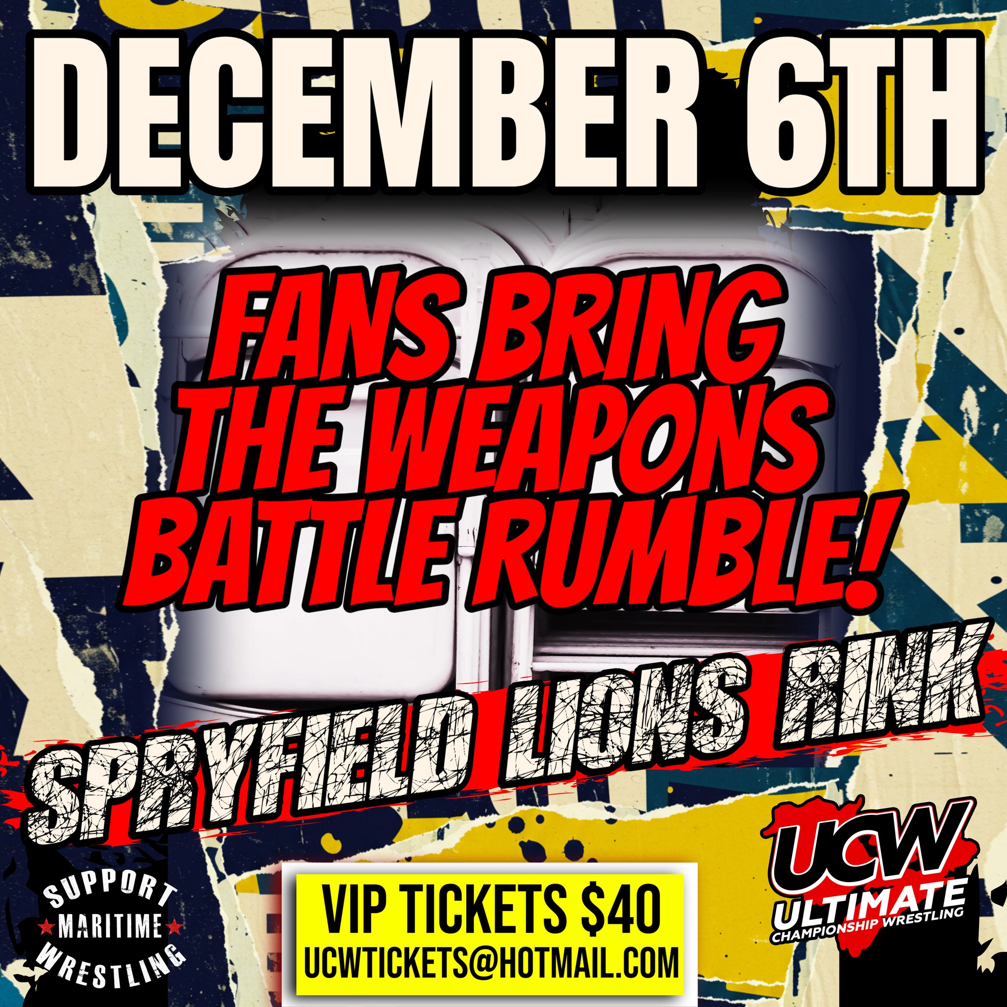 UCW - IT'S BACK! The UCW Fans Bring The Weapons Battle Rumble will take ...