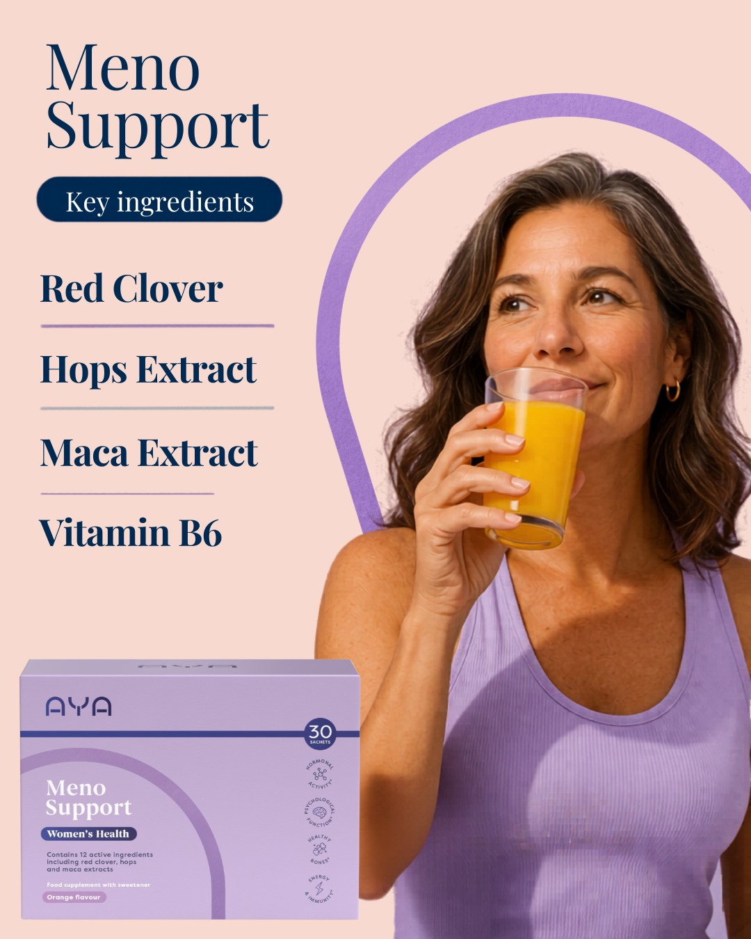 Meet the new AYA Women's Health range 💫 Two formulas. Two stages