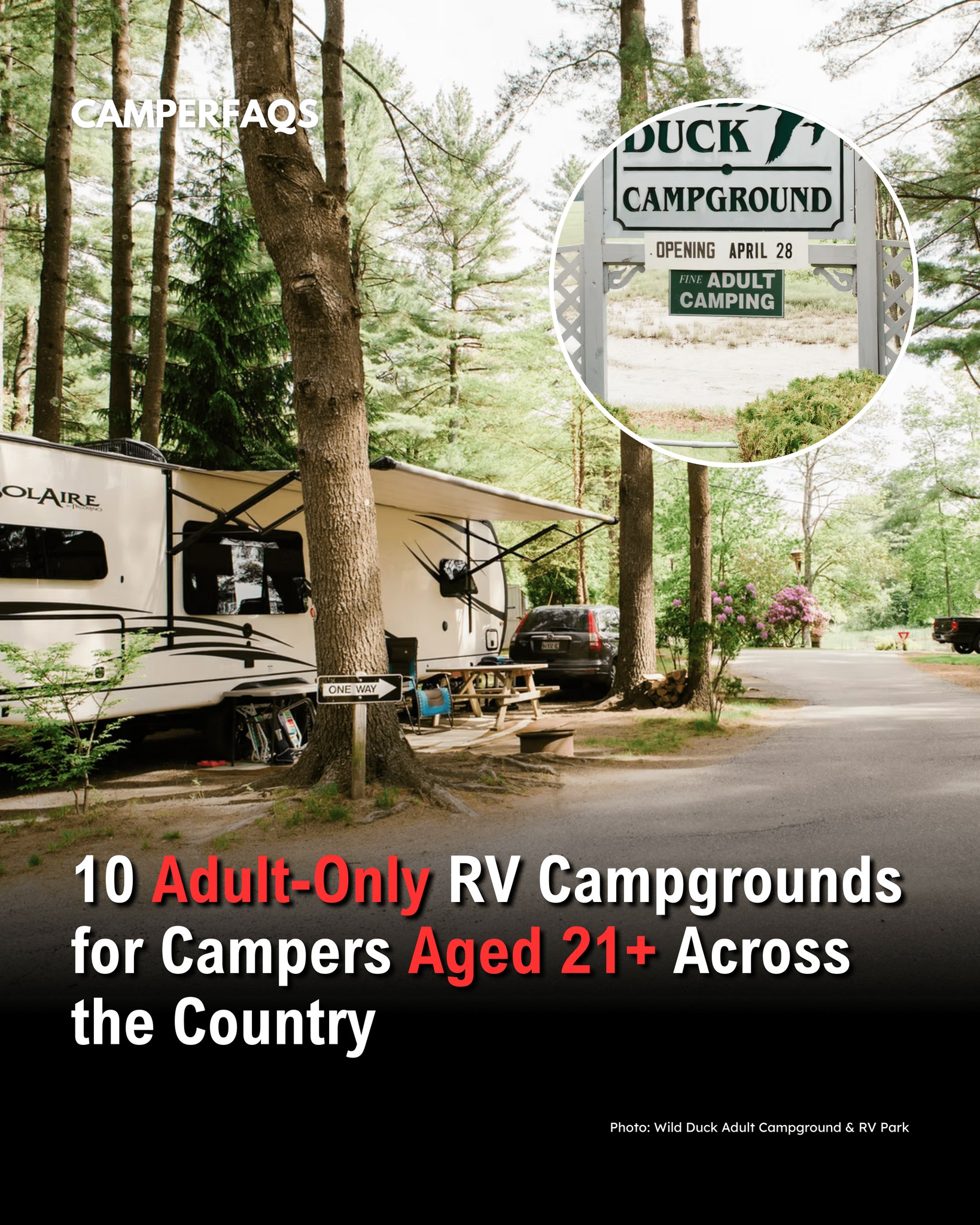 Camper - Looking for adult-only RV campgrounds that are truly 21 and up ...