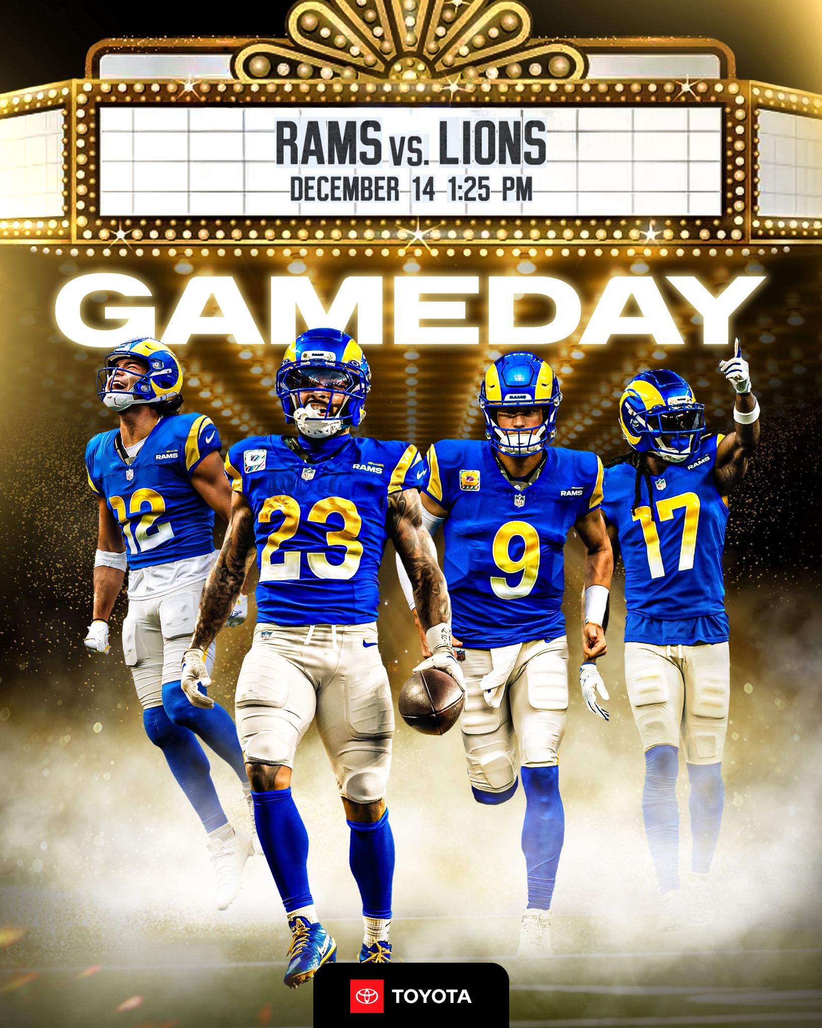 🗣️ Rise and shine…IT’S GAMEDAY - Los Angeles Rams | Facebook