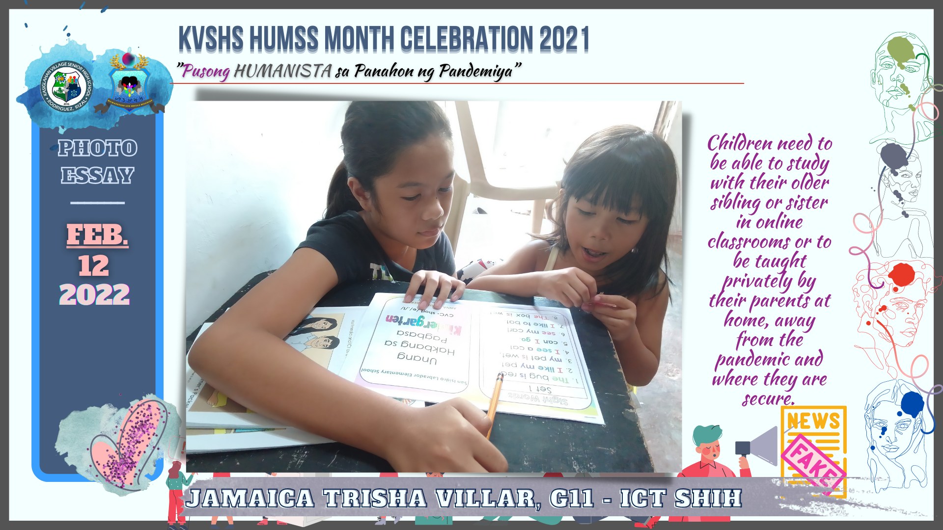 2021 HUMSS Month Celebration... - LEAD - KVSHS HUMSS Society | Facebook