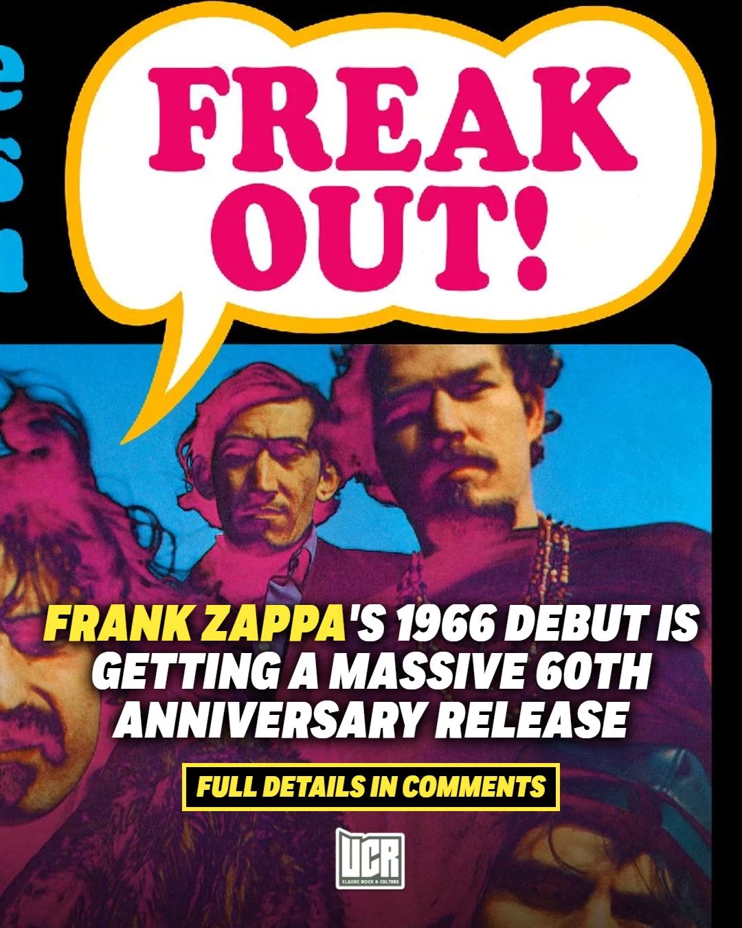 The 1966 Zappa debut that helped change rock gets a massive 60th