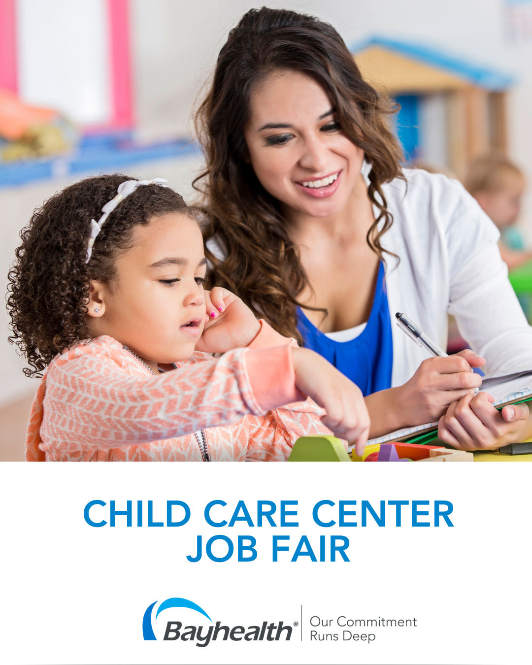 Bayhealth - We’re Hiring Child Care Team Members! 🎉 Be part of the ...