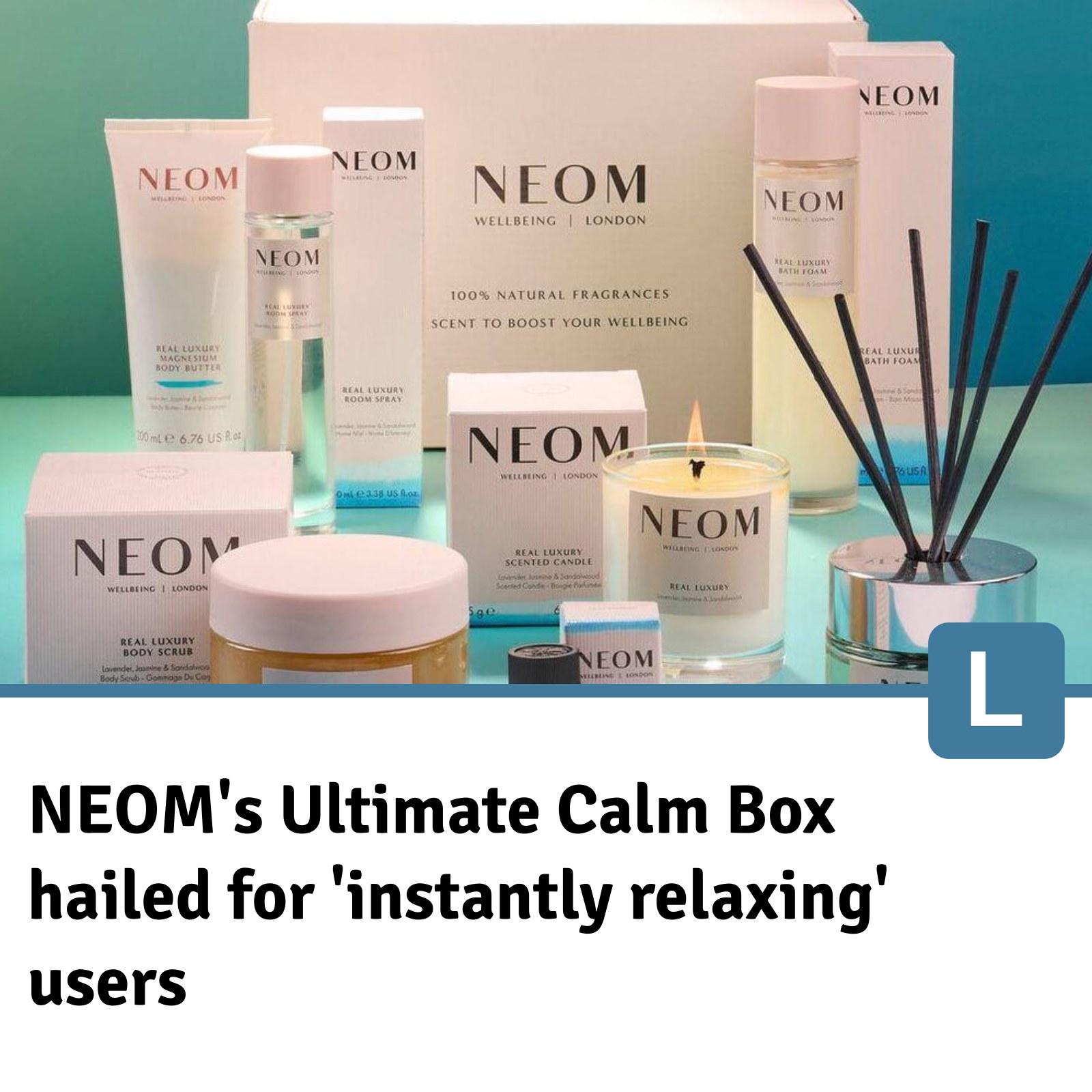 Lincolnshire - The Ultimate Calm Box from NEOM contains seven stress ...