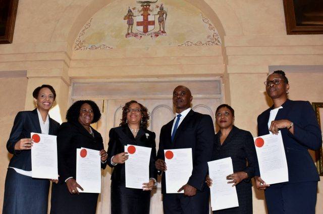 Andrew Holness - Six judges have been sworn in to serve in the Court of ...