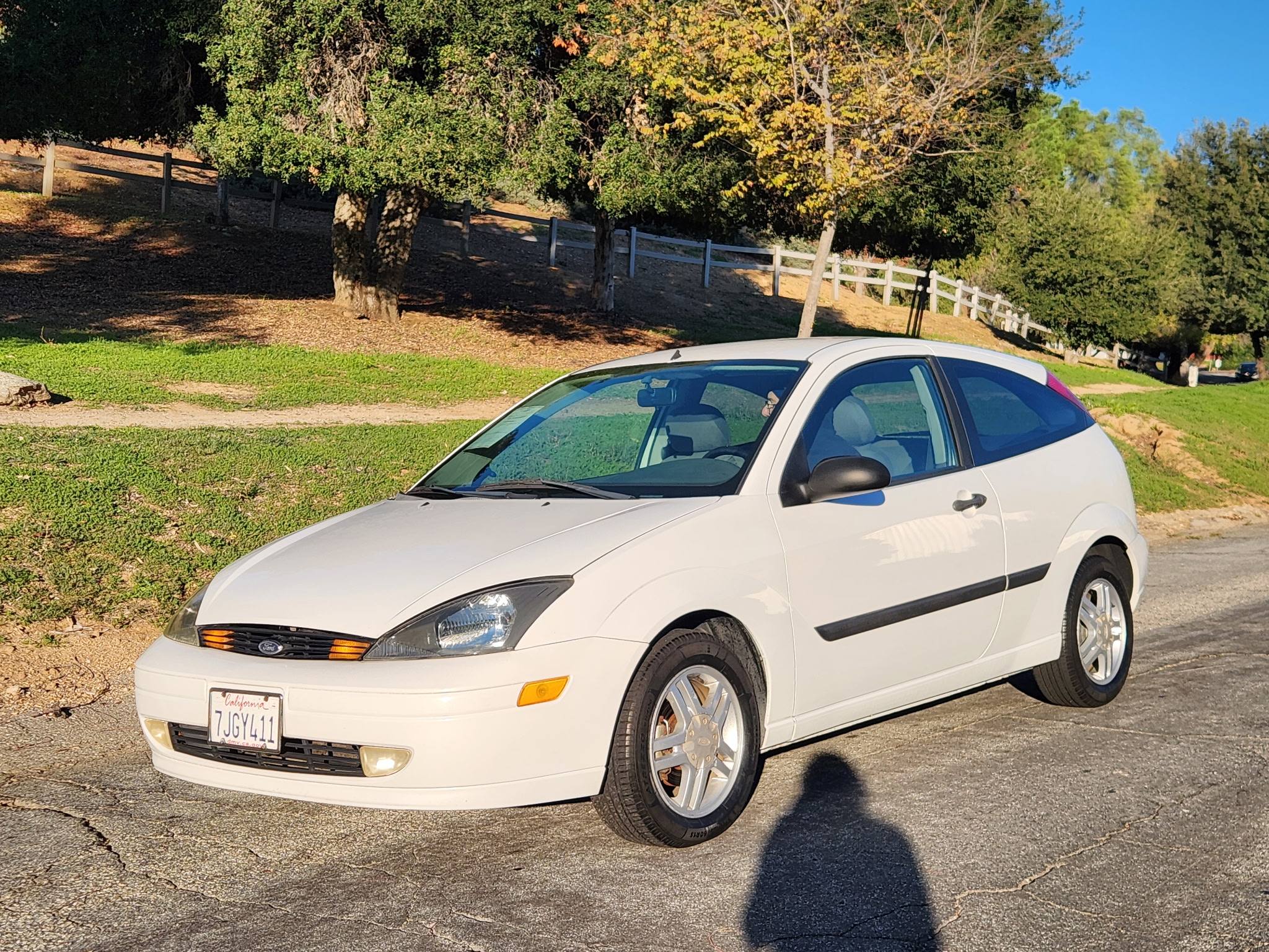Clean inside and out and great on gas! 2003 Ford Focus ZX3