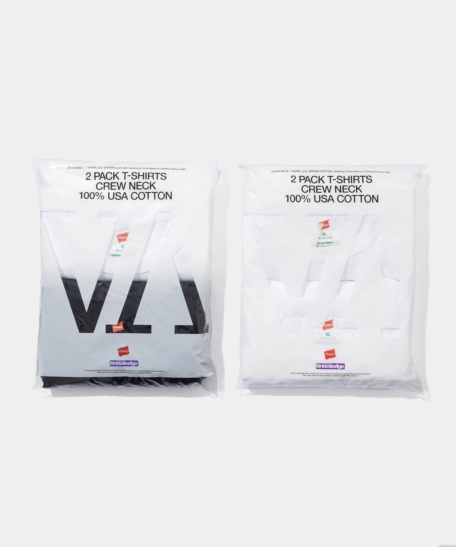 ⚡️⚡️ 藤原浩V.A. x Hanes 2PACK T-SHIRTS 聯名版今日上架！ 圓領 