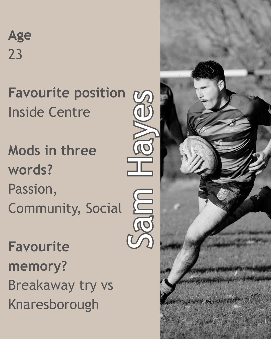 Leeds - Next up in our meet the players' series is student Sam Hayes 👨 ...