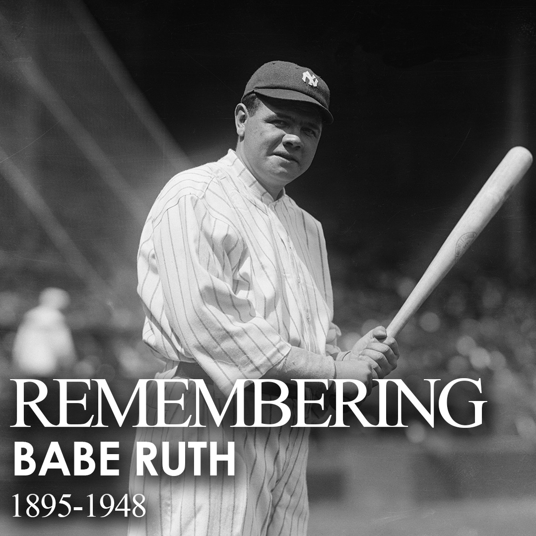 REMEMBERING BABE RUTH ⚾ Today, we... - WFLA News Channel 8 | Facebook