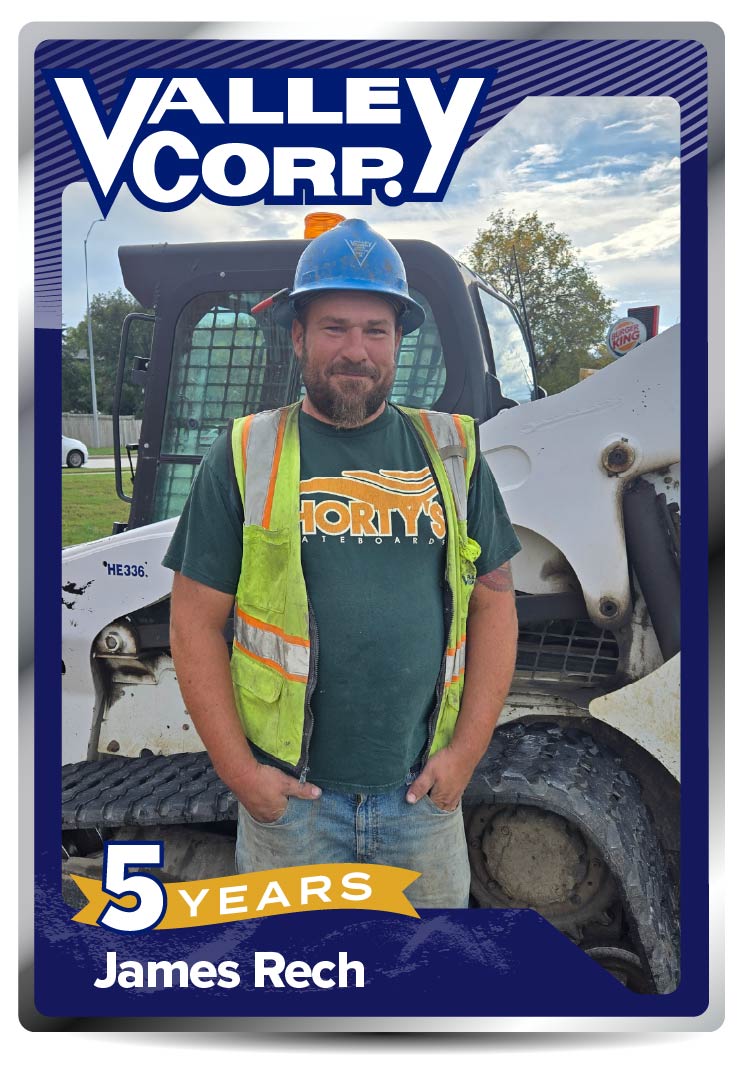 This week we’re celebrating James... - Valley Corporation | Facebook