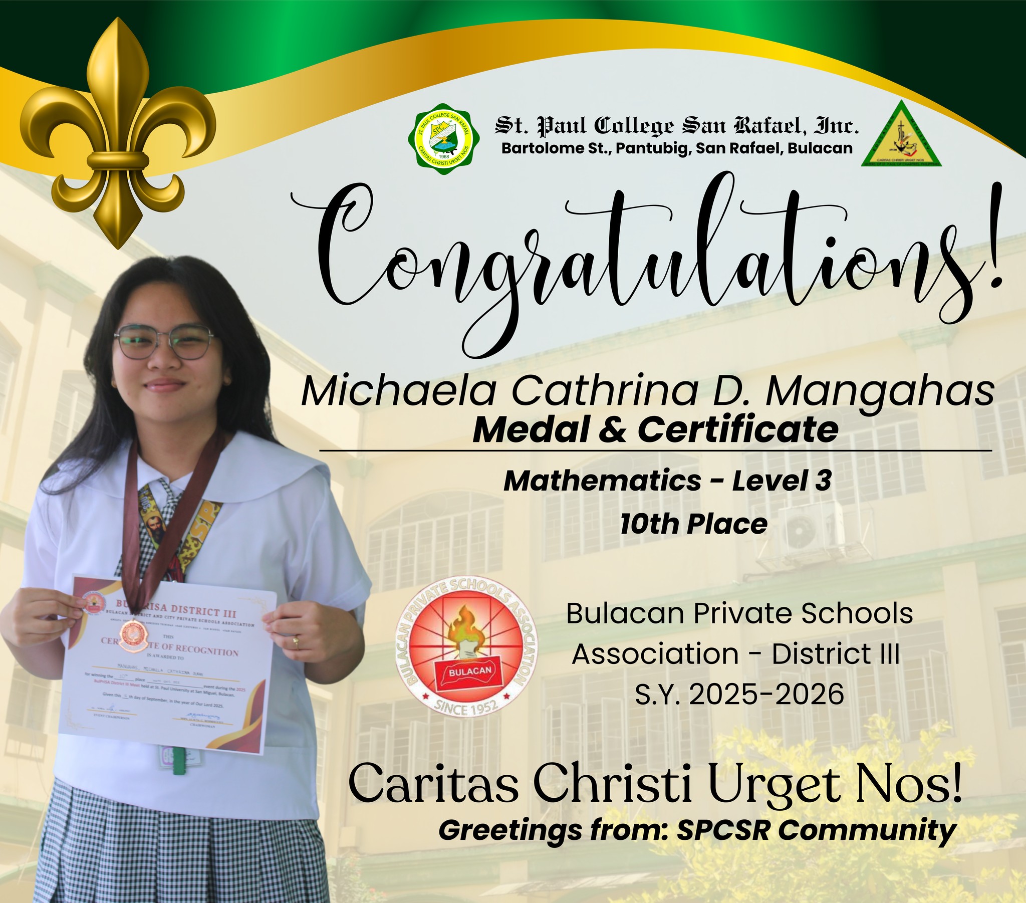 St. Paul College San Rafael... - St. Paul College San Rafael