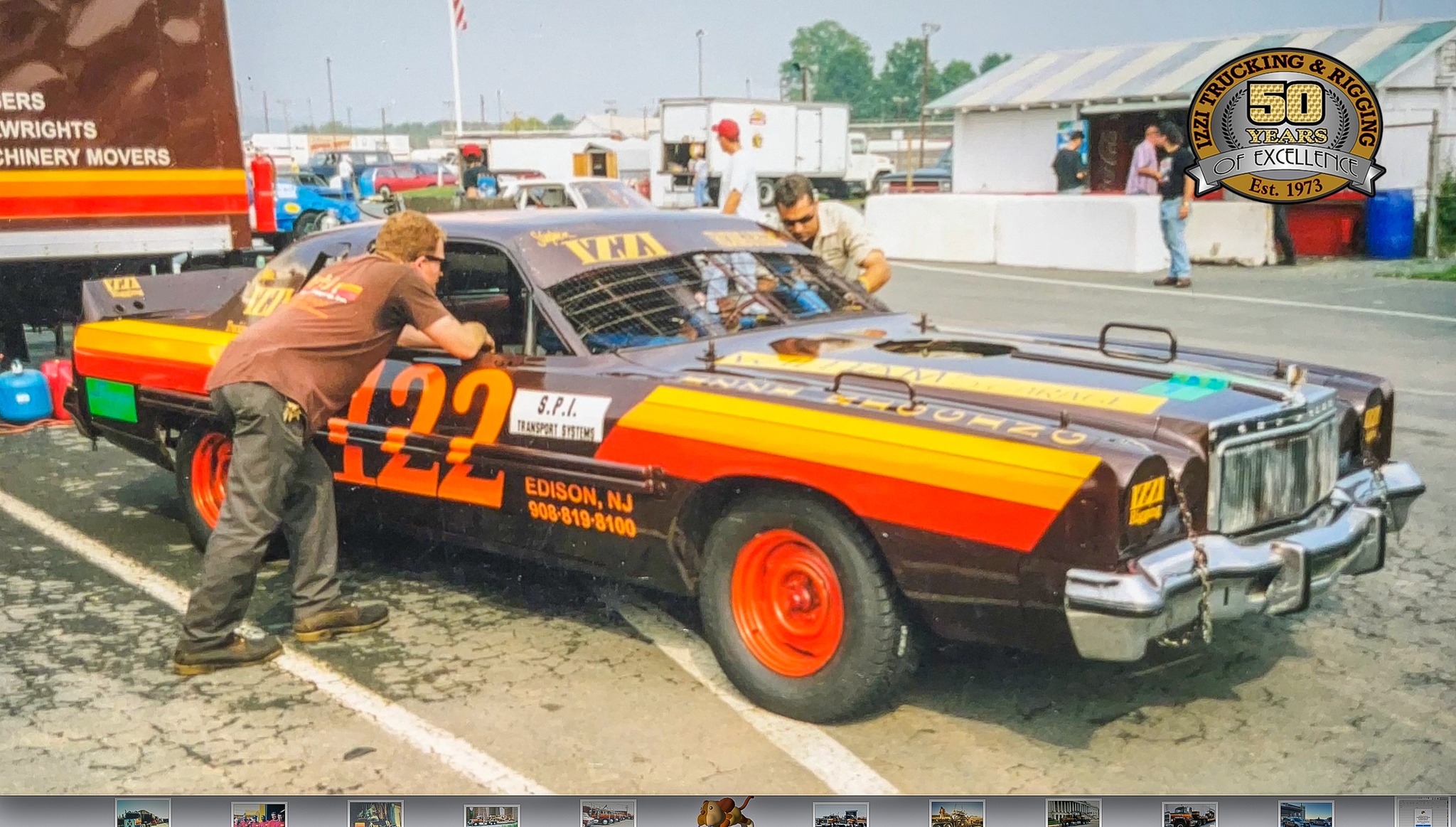Izzi - #TBT 🏁💪 From the track to the pits — Izzi Trucking & Rigging has ...