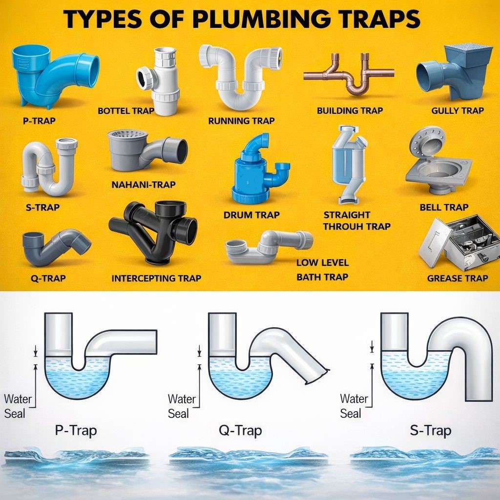 From P-Trap to Grease Trap... - Interior Shapes and Designs | Facebook