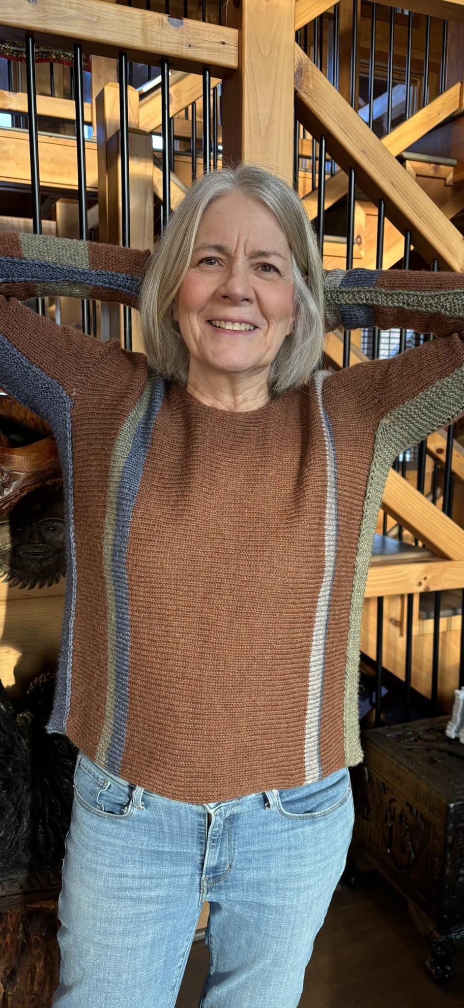 How to fix oversized sleeve caps in knitting?