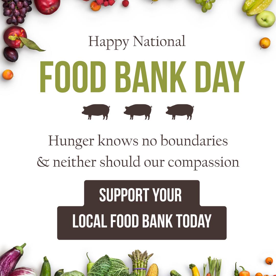 Today is National Food Bank Day: A... - Clemens Food Group | Facebook