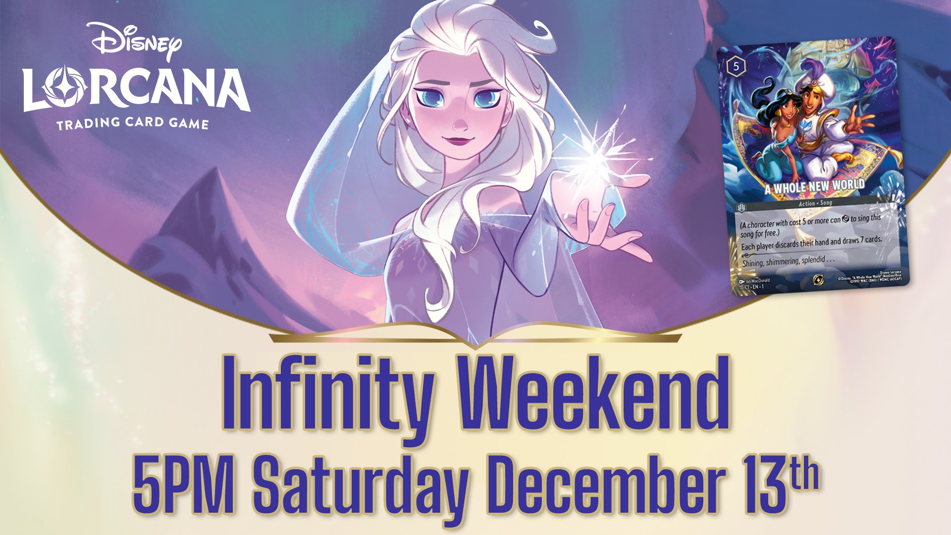Disney Lorcana - Infinity Weekend Event