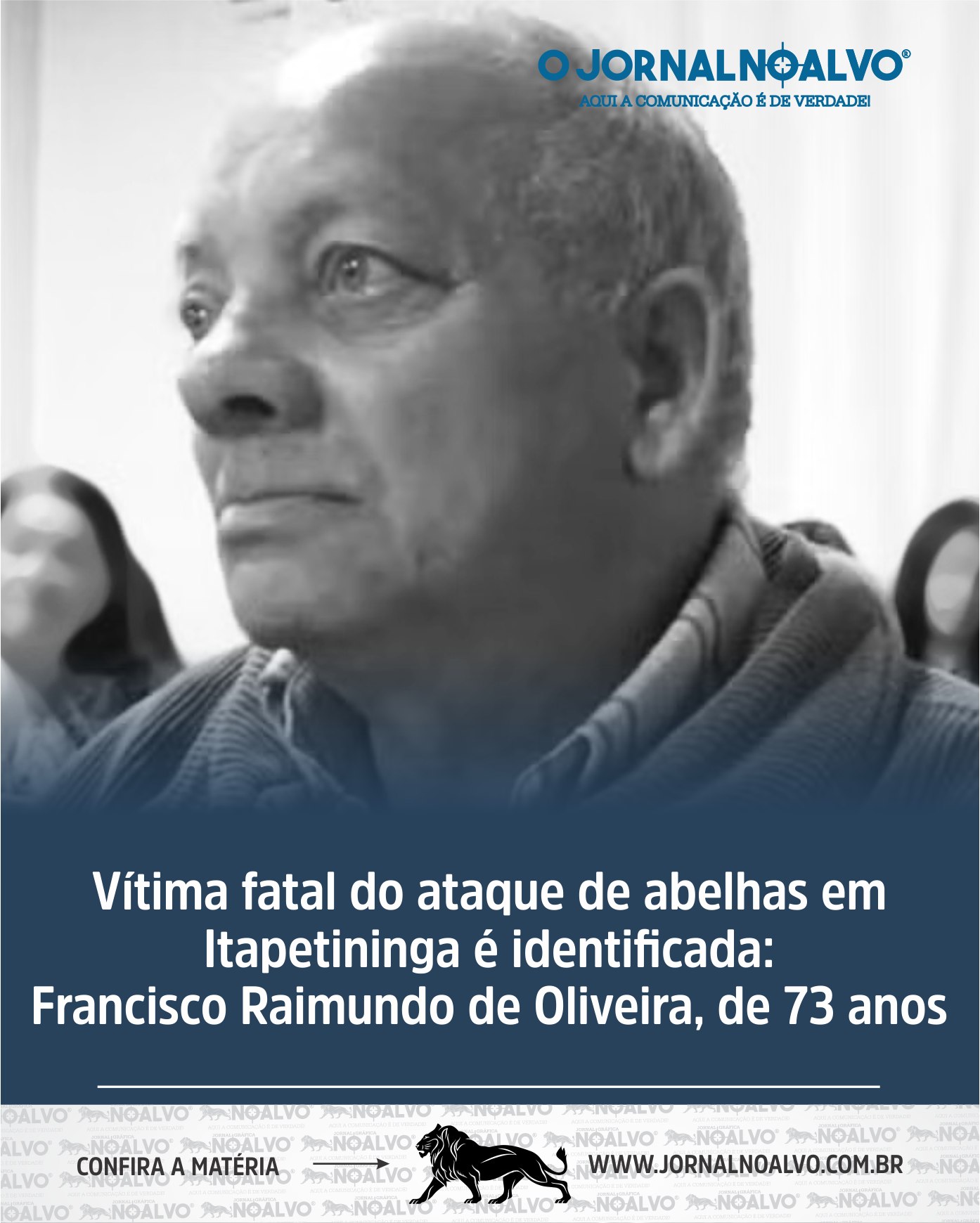 Jornal - LUTO - O aposentado Francisco Raimundo de Oliveira, de 73 anos ...
