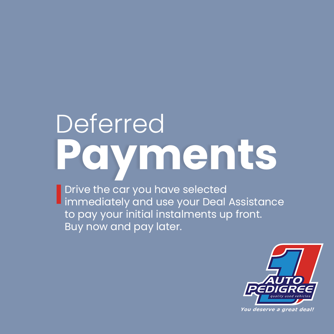 With up to R50 000 Deal Assistance*, we help reduce the financial