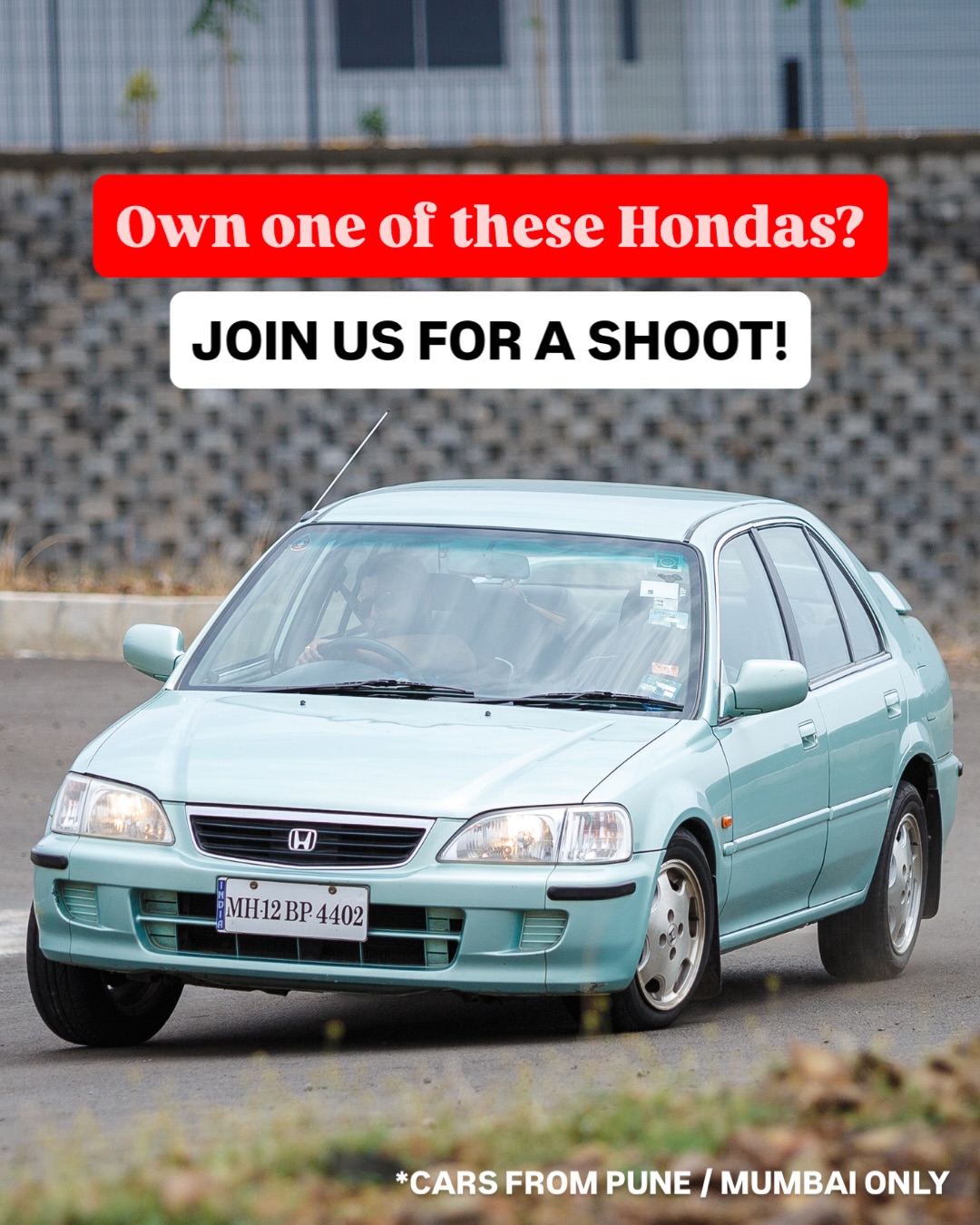 We're on the lookout for these Hondas! For the next episode of our