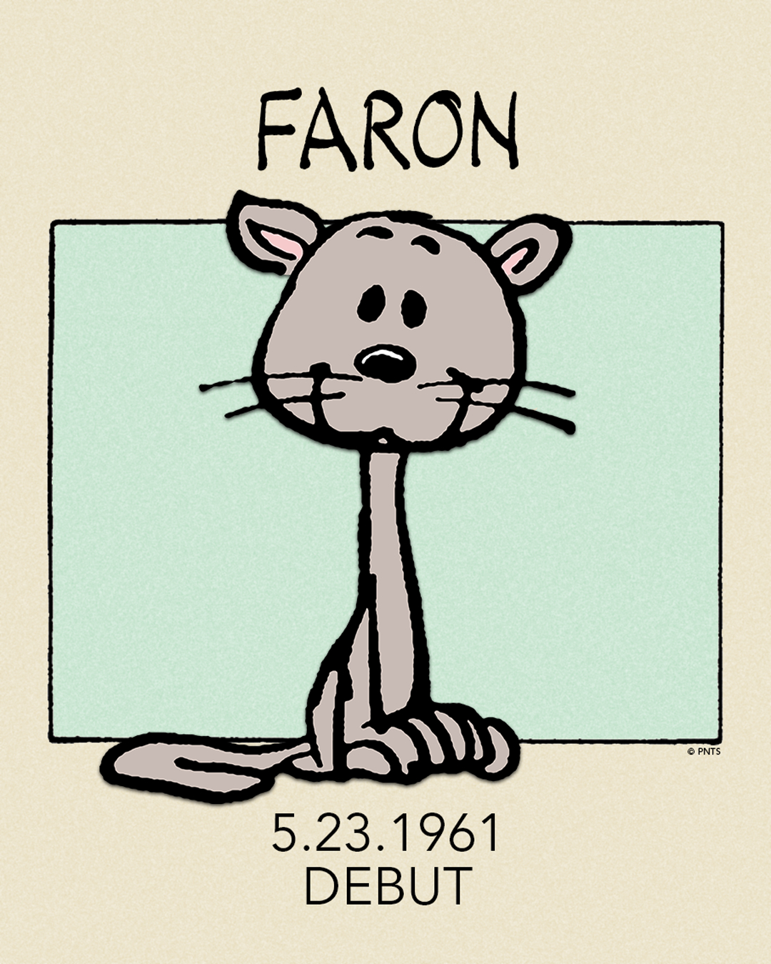 It's #FaronDay! 🐈 The little gray cat known as Faron debuted in