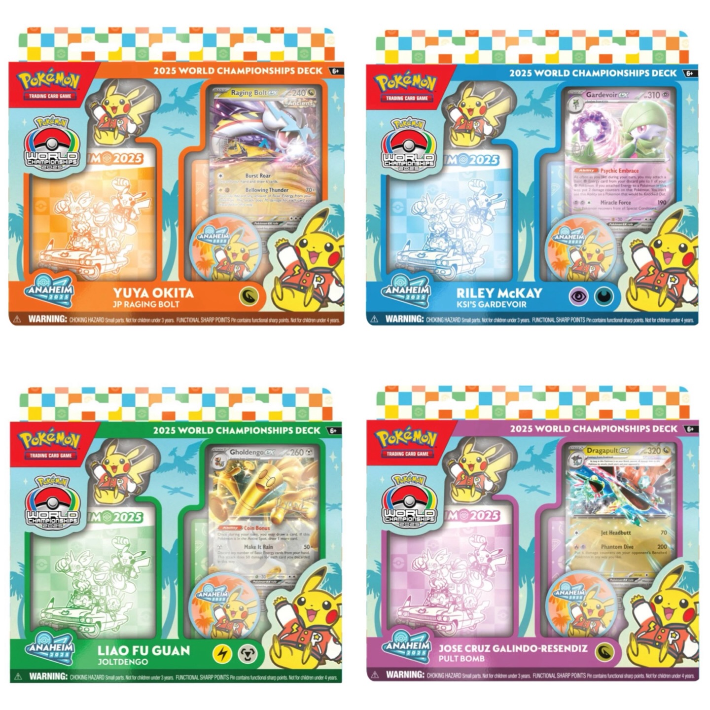 pokemon trading card game 2023 pokemon tcg world championships deck 2025 (1 Deck at Random)  Galactic Toys & Collectibles card replica from the 2025 Pokmon TCG World Championships Comes with a 2025 World Championships booklet First look! At the new