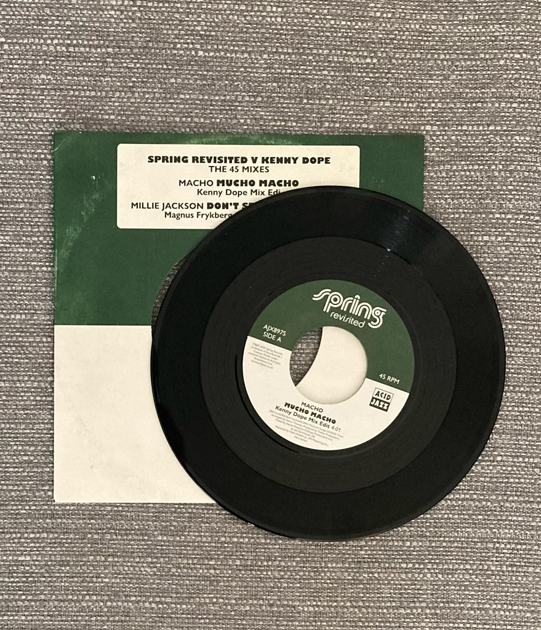 NOW SHIPPING… Kenny Dope x Spring Revisited: The 45 Mixes 