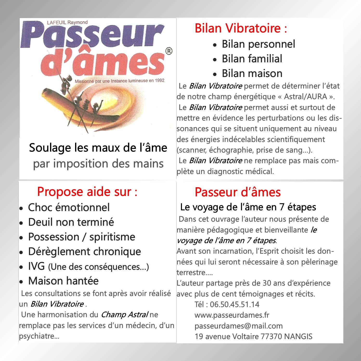 Passeur Dames Le Voyage De Lame En 7 Etapes