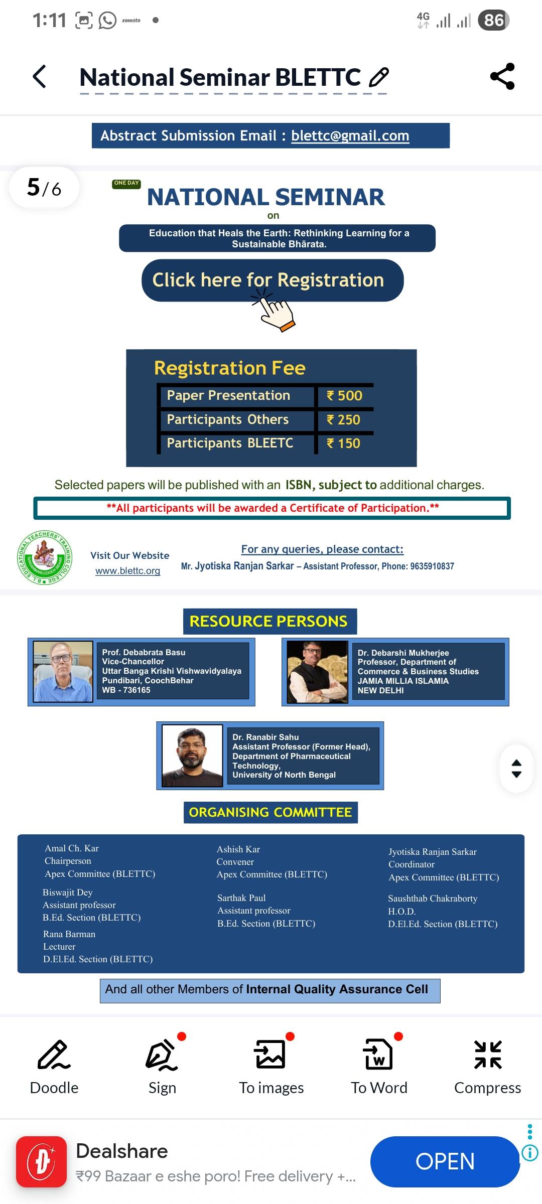 B.L.Educational Teachers' Training College