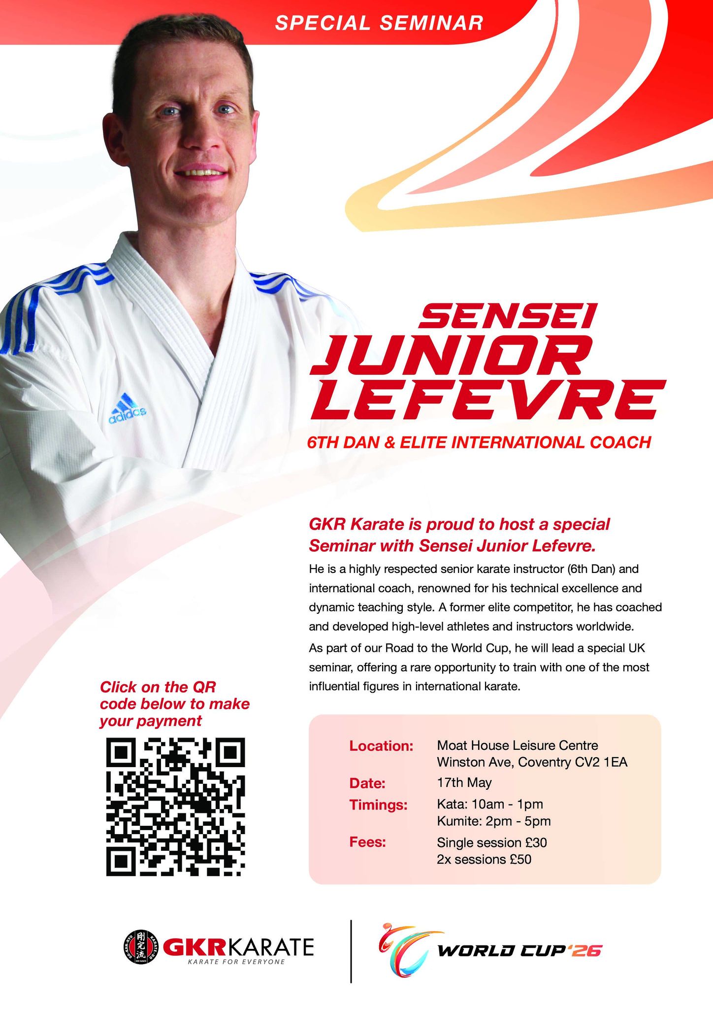 GKR - 🔥 NOT TO BE MISSED! 🔥 GKR are excited to welcome Junior Lefevre ...