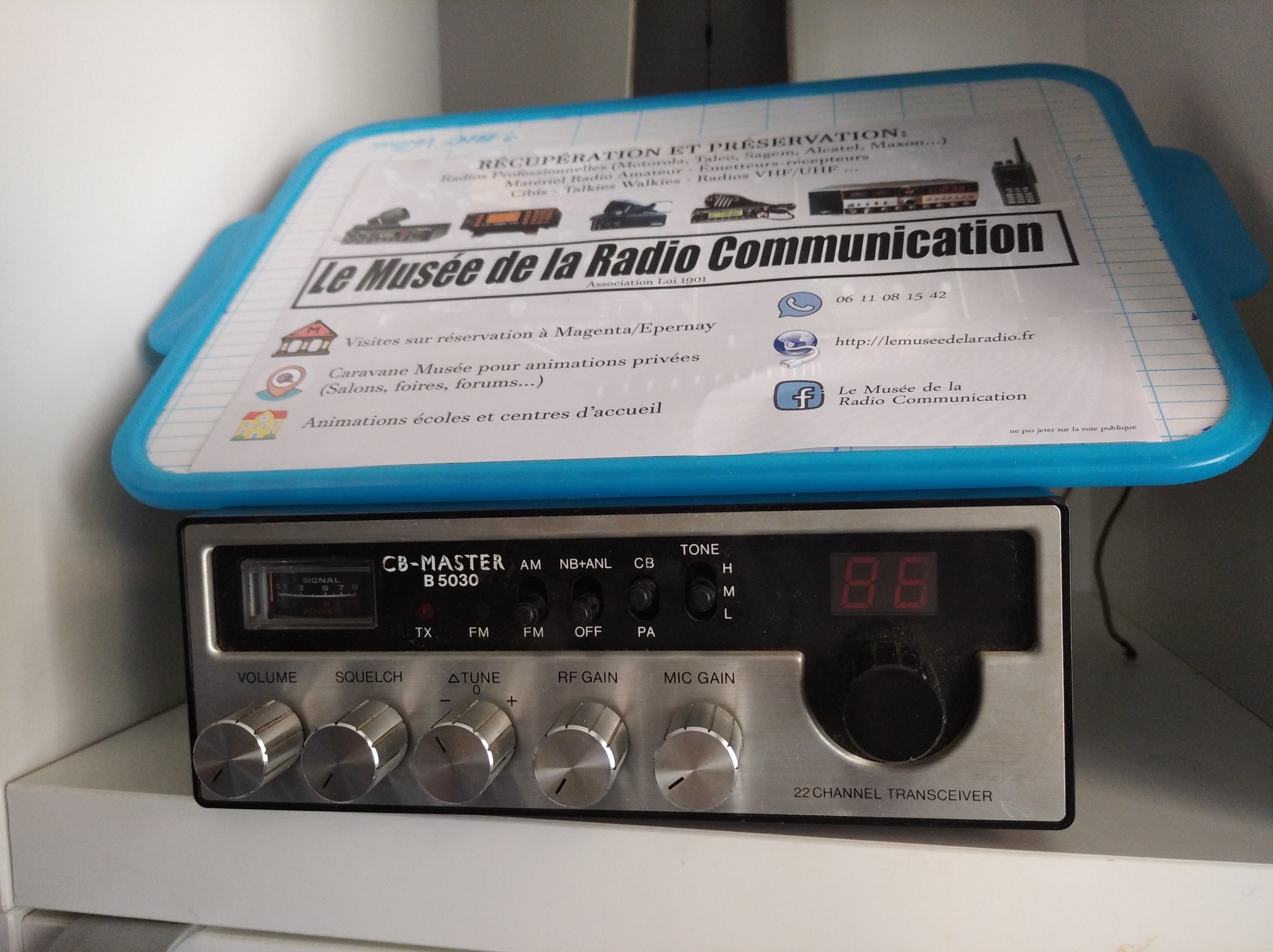 Le Musée de la Radio Communication - Petit poste 27mhz 22 canaux, peu ...