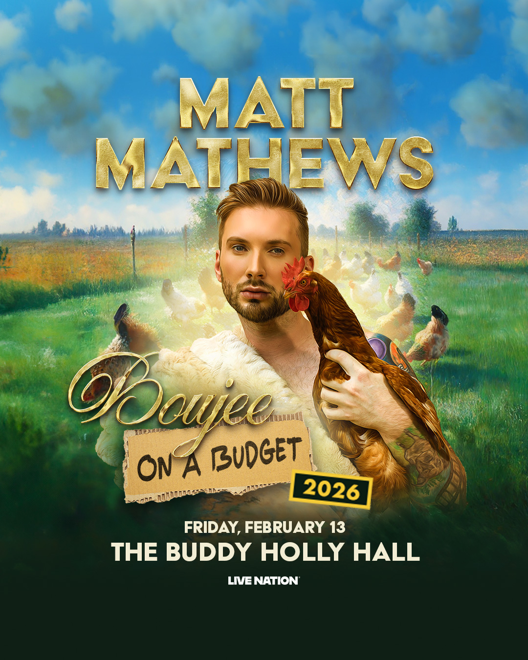 Boujee is BACK! 💰Tickets on sale now to... - Buddy Holly Hall | Facebook
