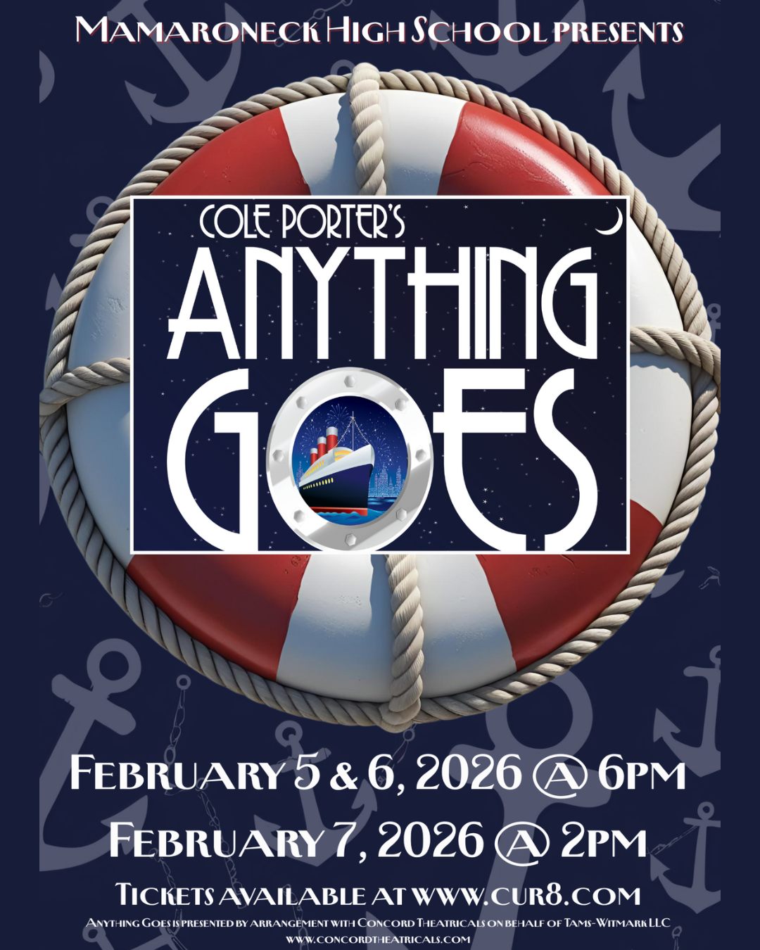 Mamaroneck - Set sail with Anything Goes, the classic Cole Porter ...