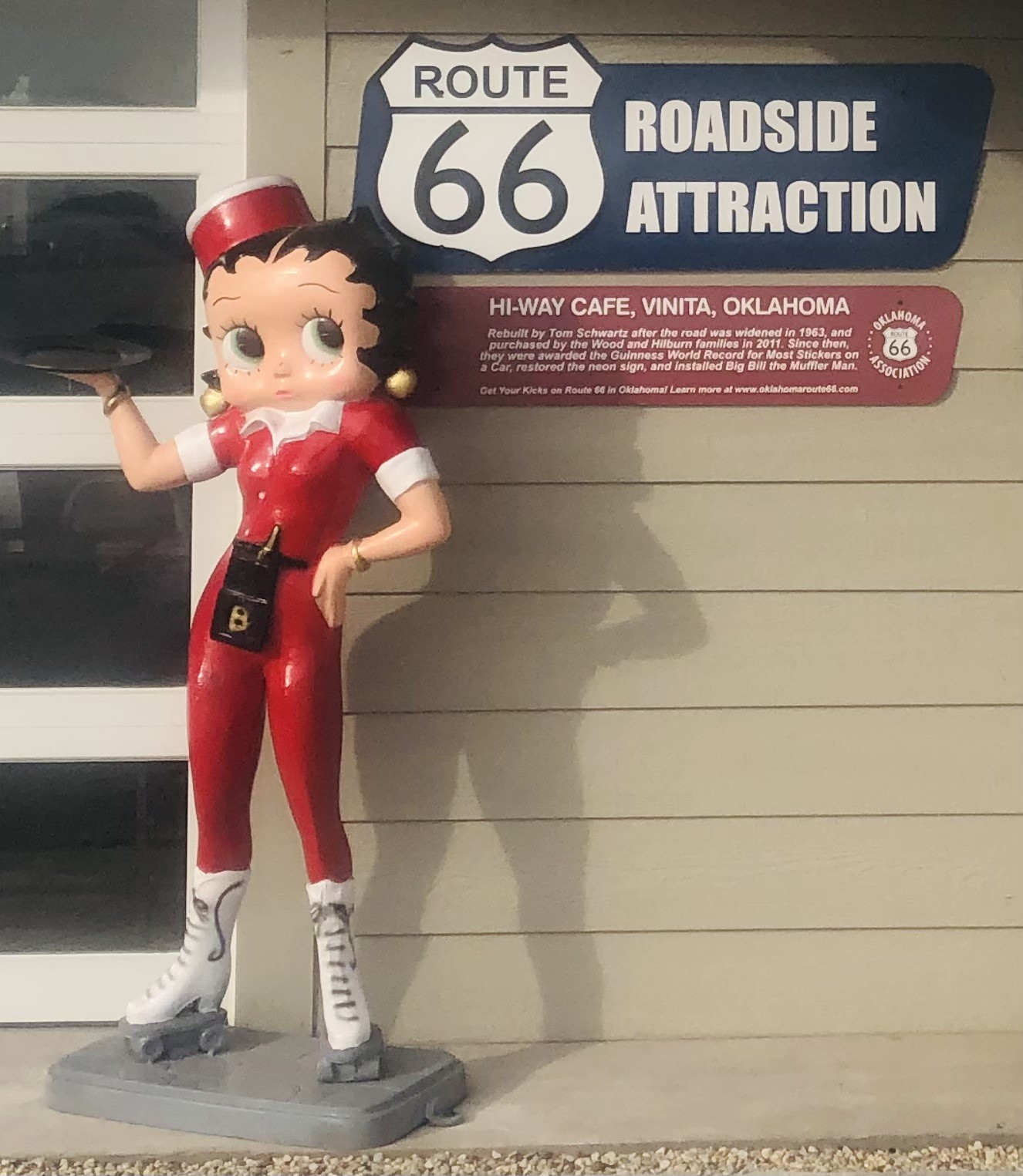 Betty Boop Selfie Spot Alert! Have you snapped a pic with Betty