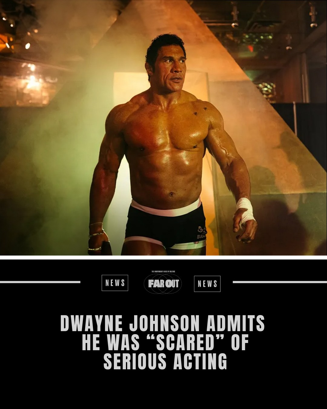 Far - Dwayne Johnson has admitted in a recent interview that he was ...