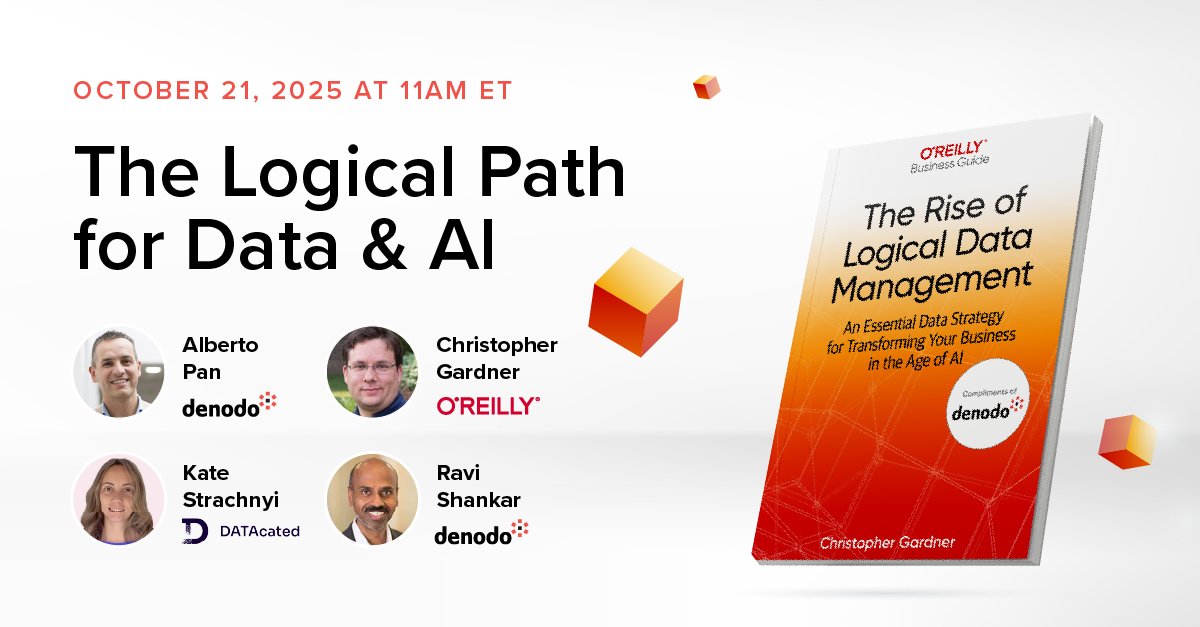 Denodo - 🚀 The Logical Path for Data & AI AI is reshaping how ...
