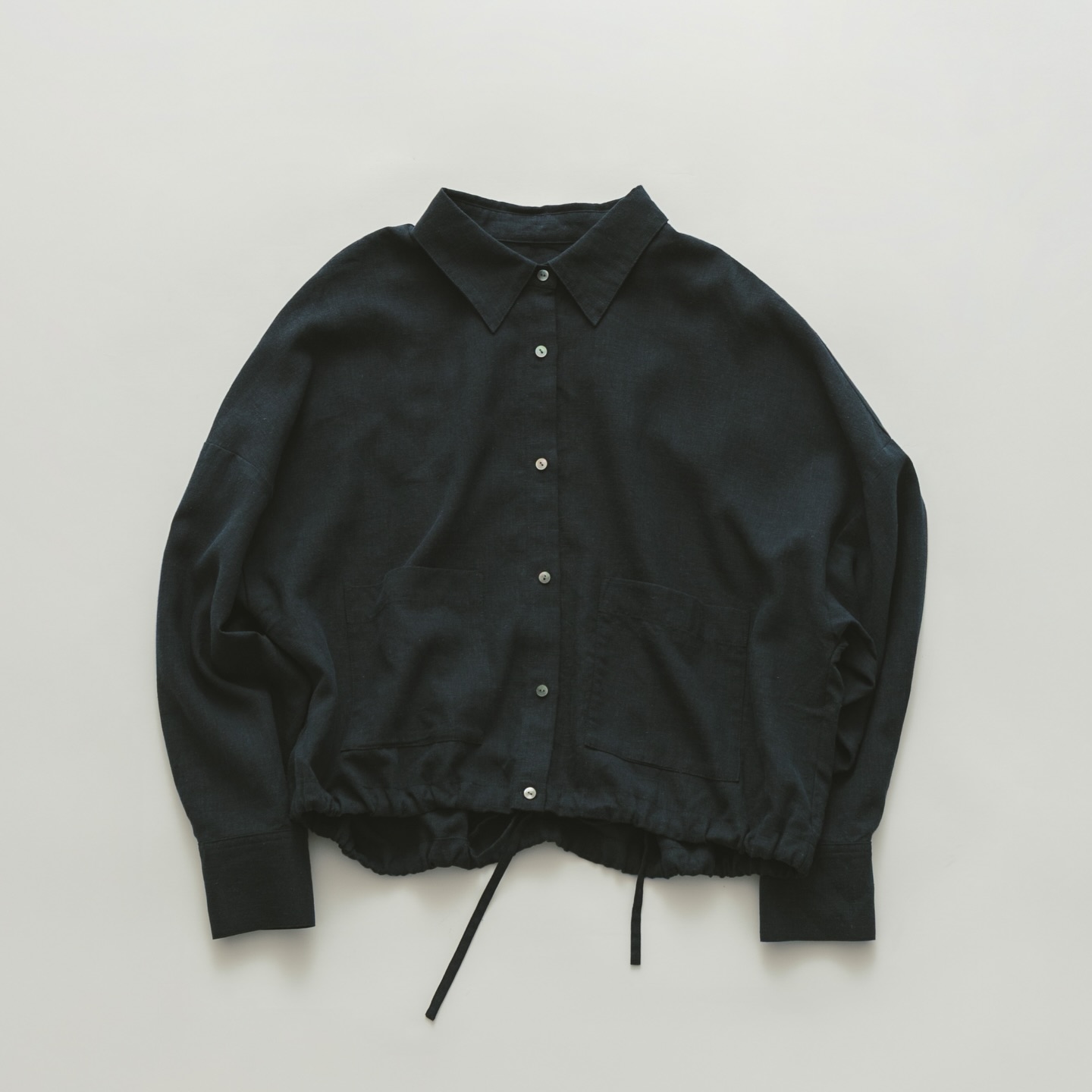 NEW URBAN RESEARCH ラミーレーヨンワイドショートシャツ RED STRIPE 